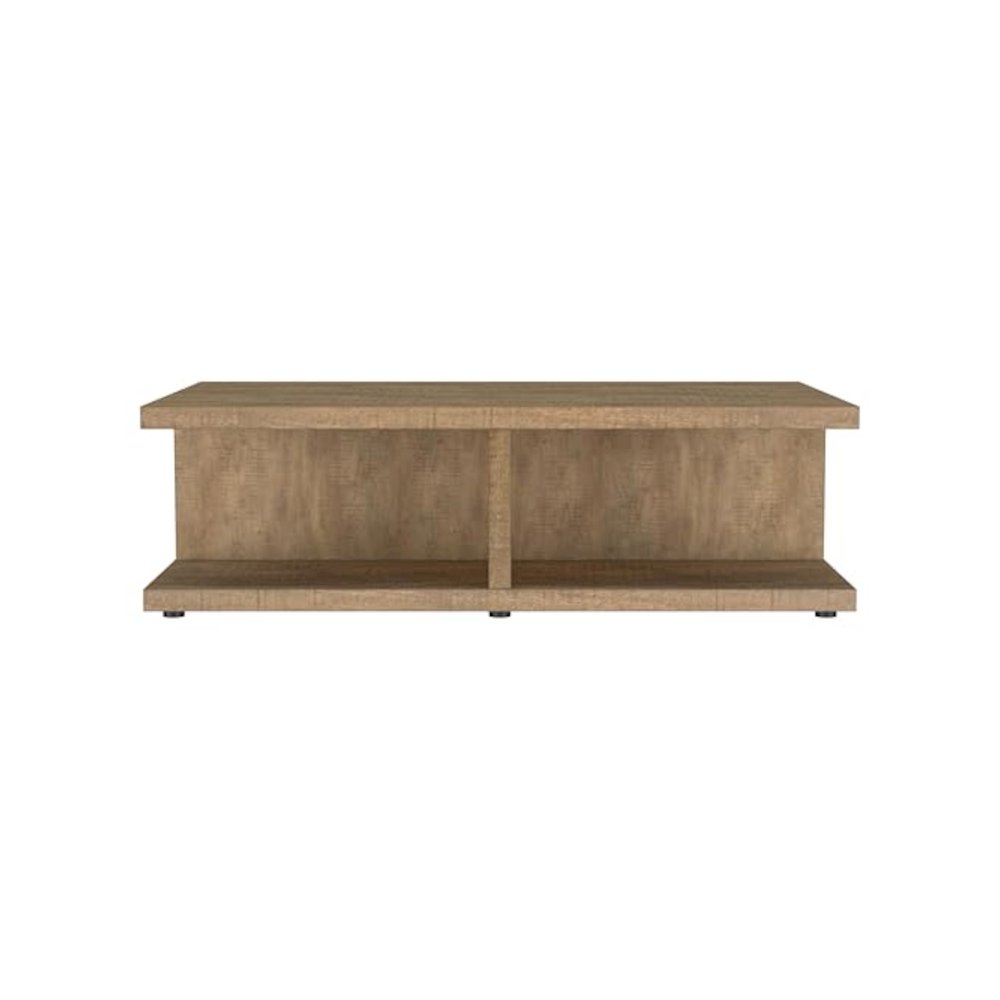 Cortona Square Engineered Wood Cocktail Coffee Table Mango. Picture 4