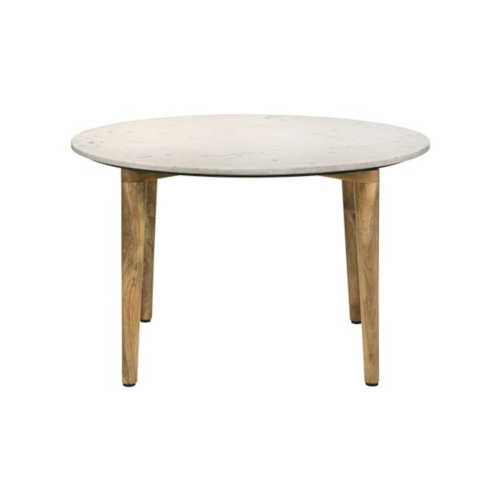 Aldis 2-piece Coffee and End Table Set White. Picture 8