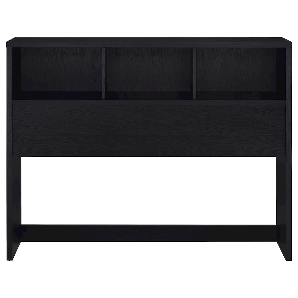 Westpark 49-inch Queen Bookcase Headboard Black. Picture 3