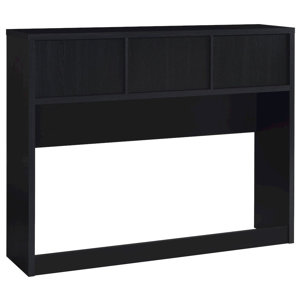 Westpark 49-inch Queen Bookcase Headboard Black. Picture 5