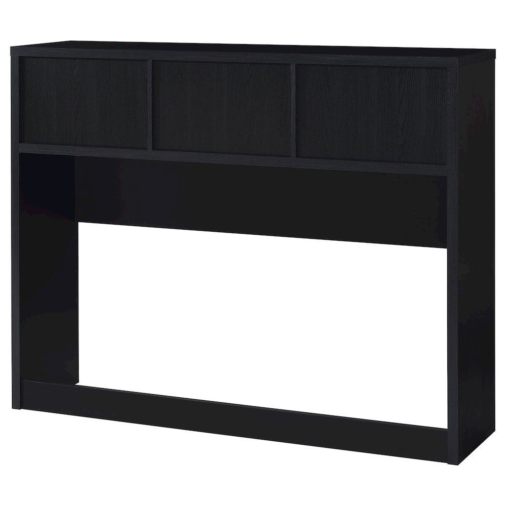 Westpark 49-inch Queen Bookcase Headboard Black. Picture 6