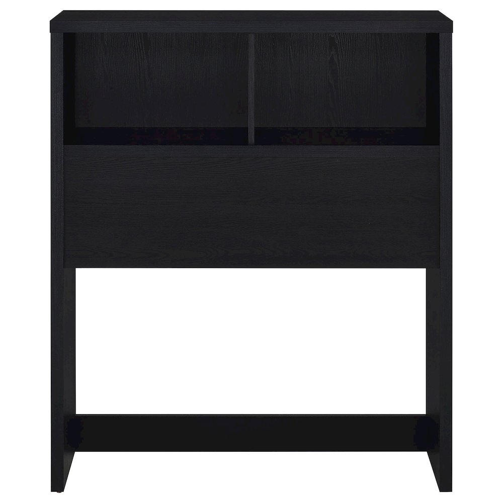 Westpark 3-piece Twin Bedroom Set Bookcase Headboard Black. Picture 3