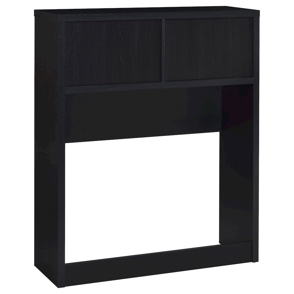 Westpark 3-piece Twin Bedroom Set Bookcase Headboard Black. Picture 5