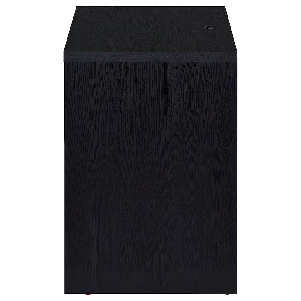 Westpark 2-drawer Nightstand LED Lights and USB Black. Picture 7