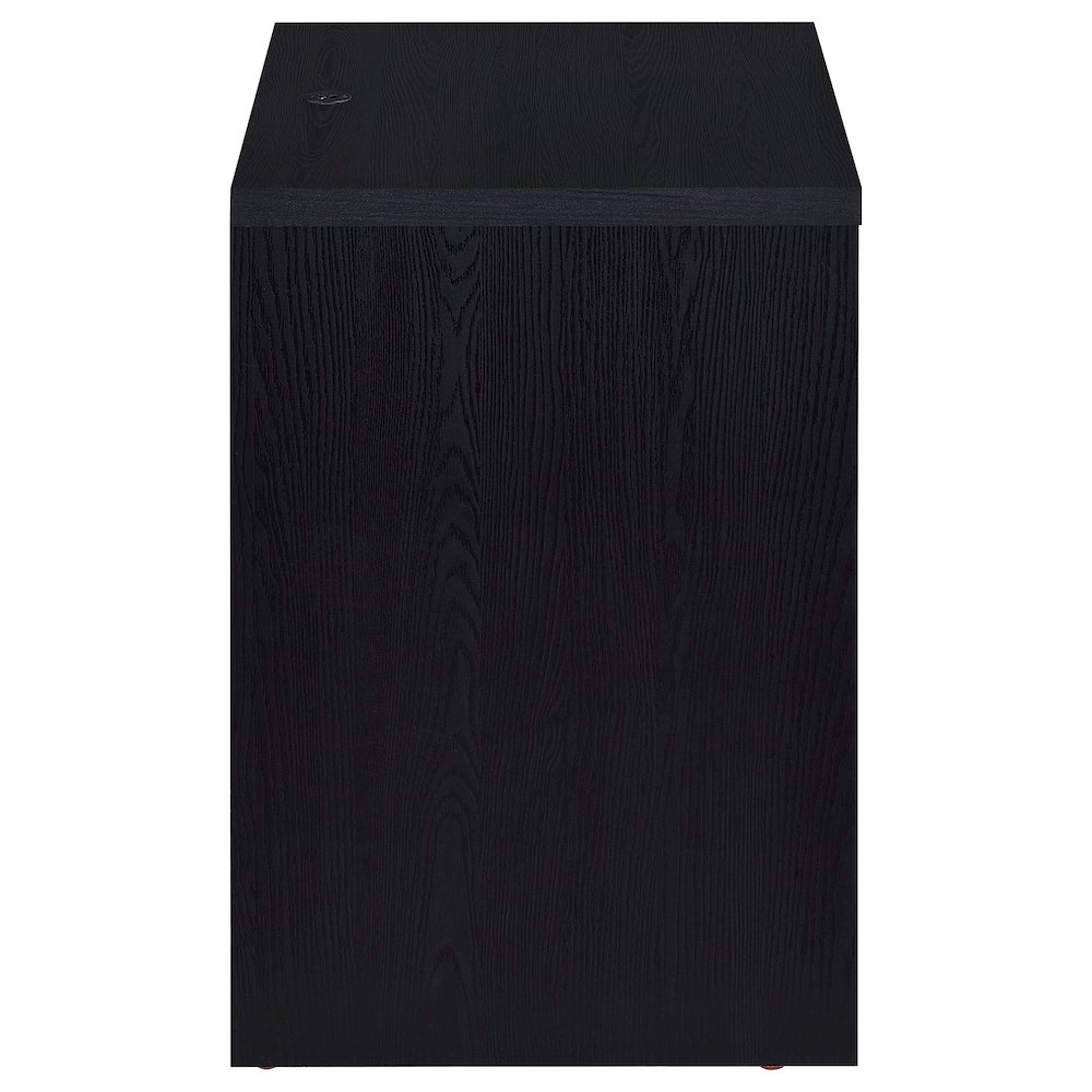 Westpark 2-drawer Nightstand LED Lights and USB Black. Picture 10