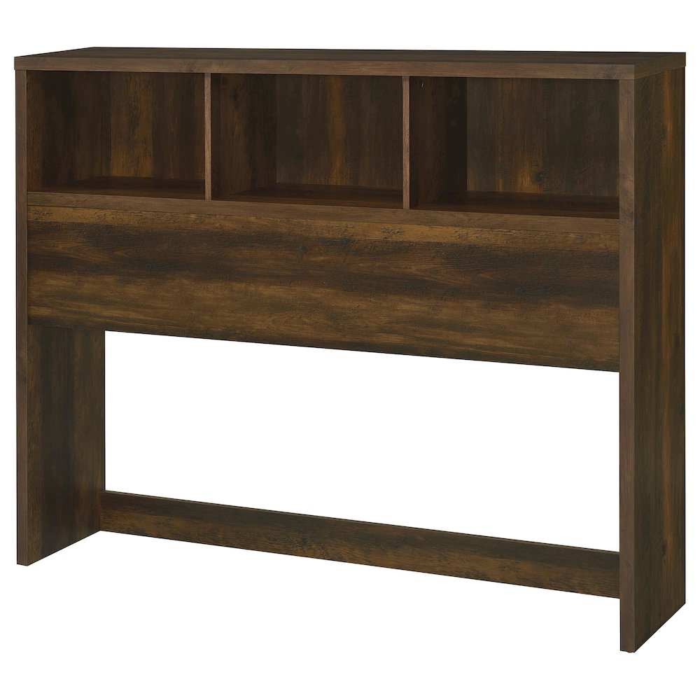 Westpark 49-inch Queen Bookcase Headboard Dark Pine. Picture 4