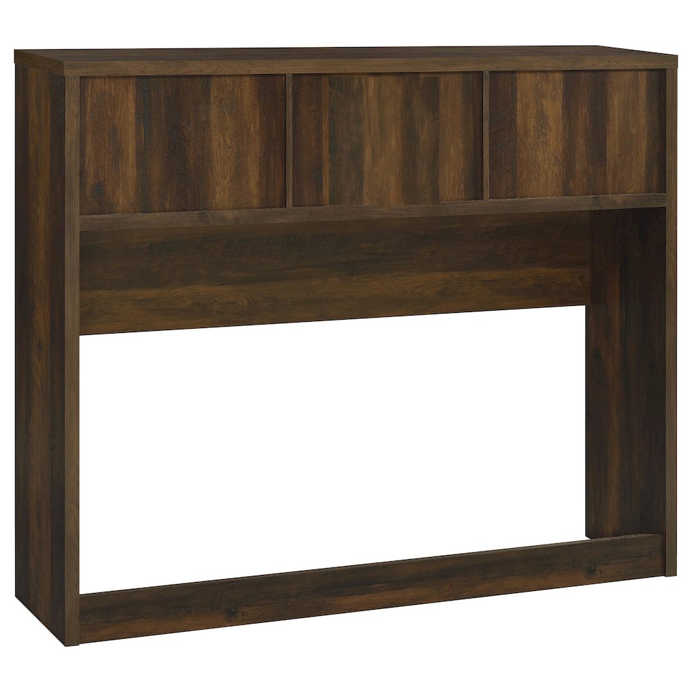 Westpark 49-inch Queen Bookcase Headboard Dark Pine. Picture 5