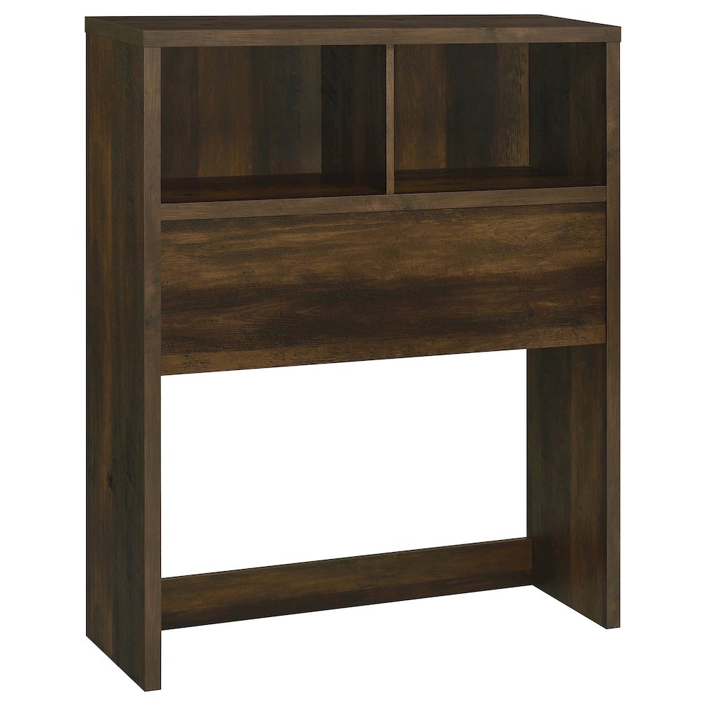 Westpark 49-inch Twin Bookcase Headboard Dark Pine. Picture 1
