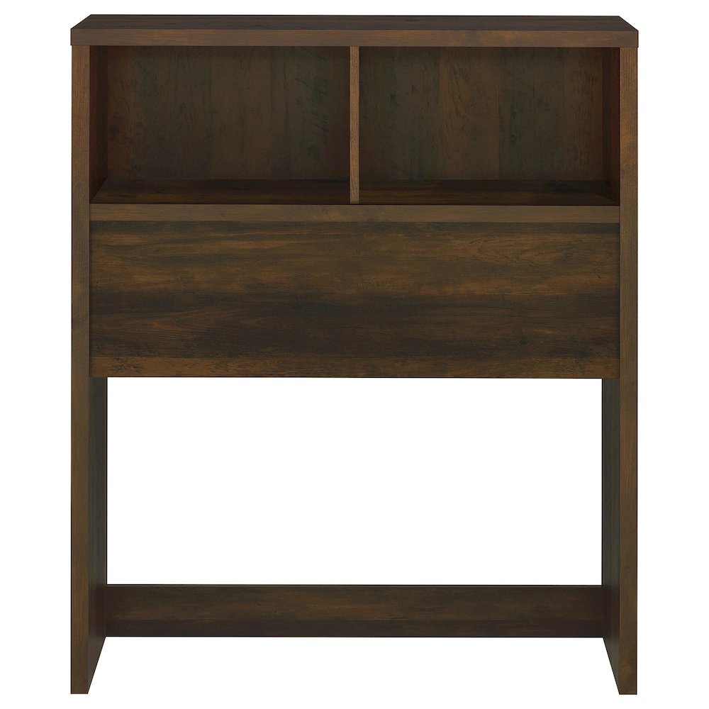 Westpark 49-inch Twin Bookcase Headboard Dark Pine. Picture 3