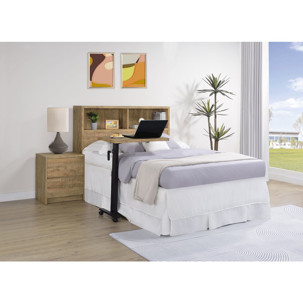 Westpark 49-inch Full Bookcase Headboard Mango. Picture 9