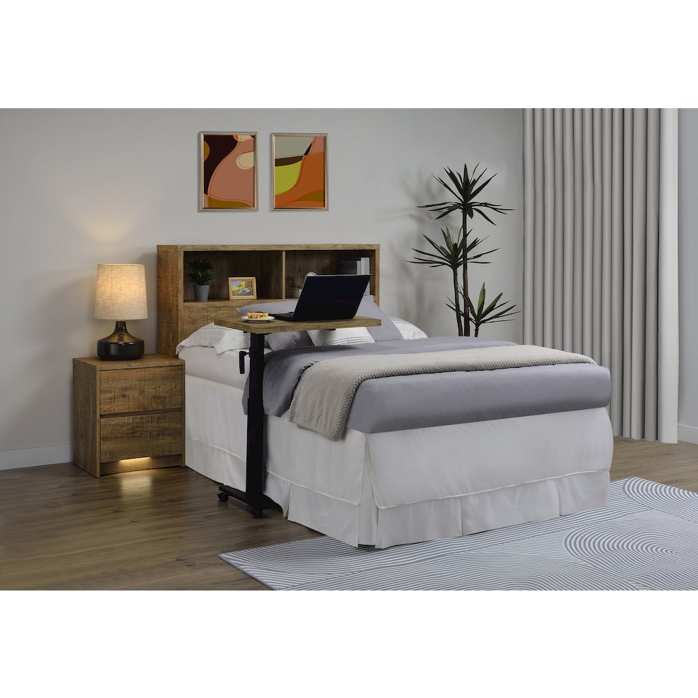 Westpark 49-inch Full Bookcase Headboard Mango. Picture 10