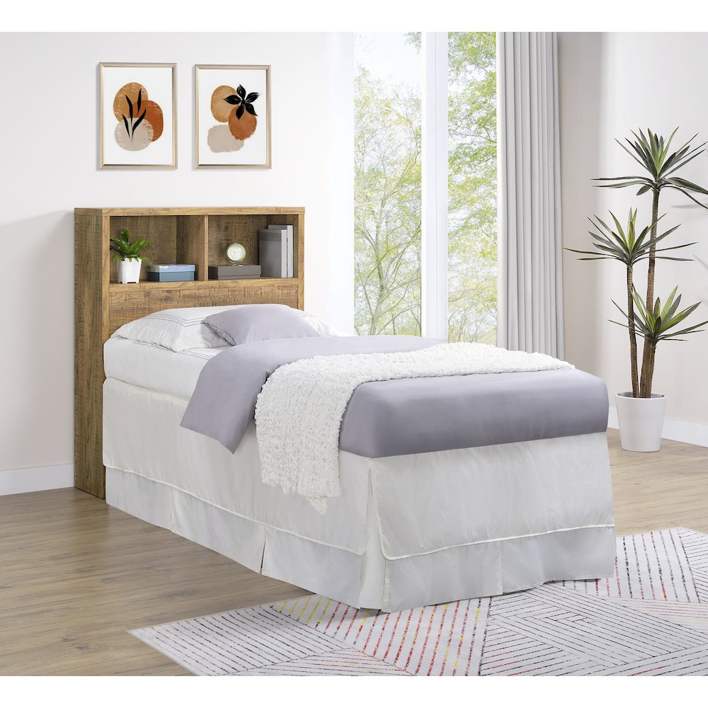 Westpark 49-inch Twin Bookcase Headboard Mango. Picture 3