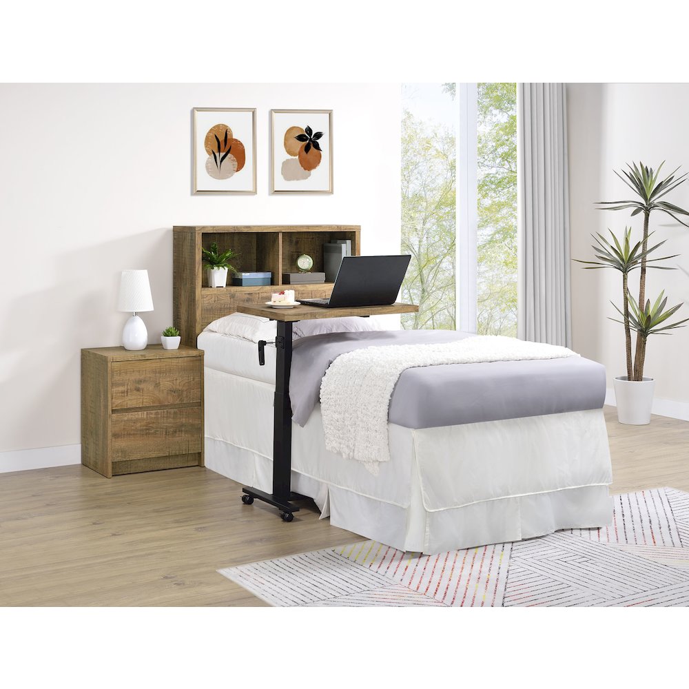Westpark 49-inch Twin Bookcase Headboard Mango. Picture 9