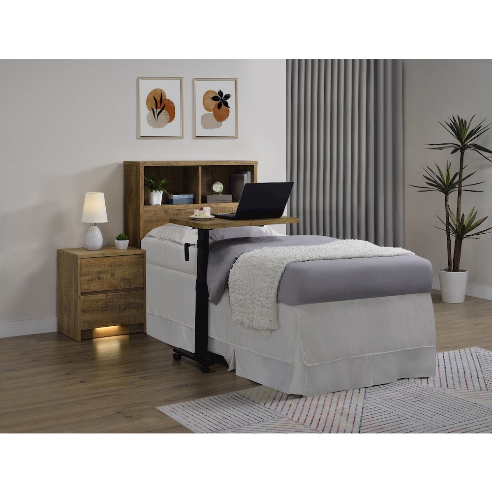Westpark 49-inch Twin Bookcase Headboard Mango. Picture 10