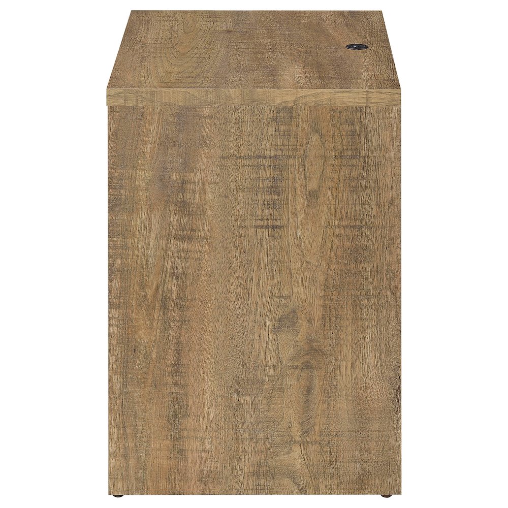 Westpark 2-drawer Nightstand LED Lights and USB Mango. Picture 7