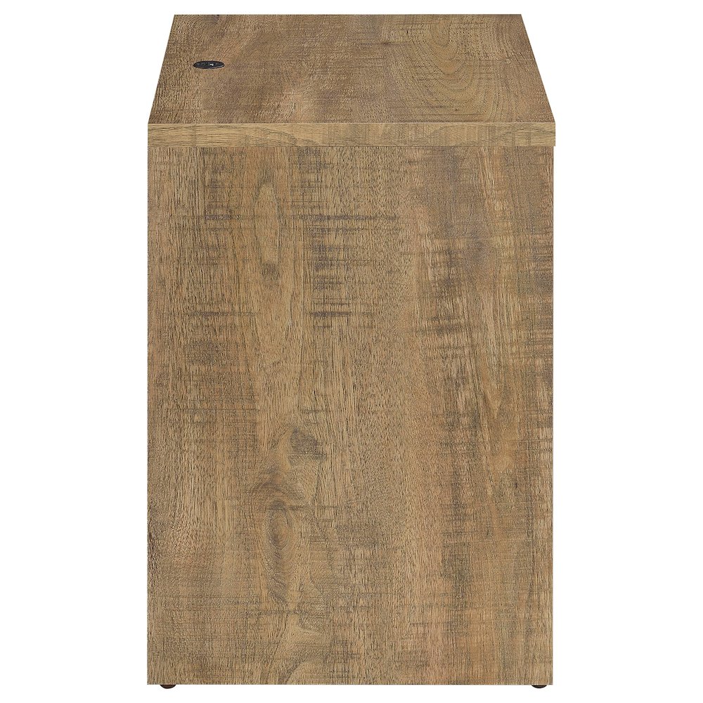 Westpark 2-drawer Nightstand LED Lights and USB Mango. Picture 10