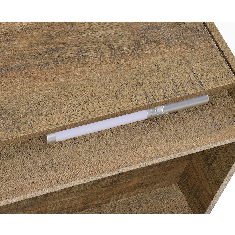 Westpark 2-drawer Nightstand LED Lights and USB Mango. Picture 12