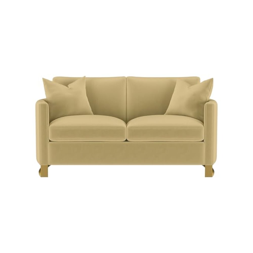 Corliss 2-piece Velvet Upholstered Sofa Set Camel. Picture 8