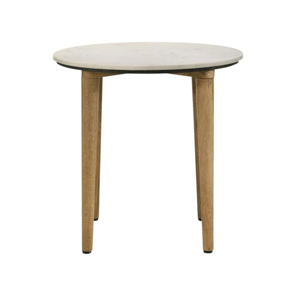 Aldis 2-piece Coffee and End Table Set White. Picture 5