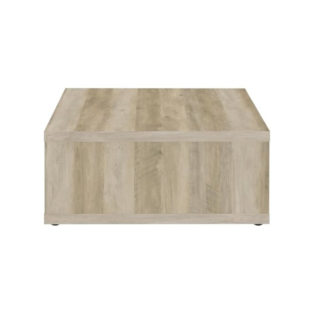 Frisco 2-piece Coffee and End Table Set Distressed Pine. Picture 11