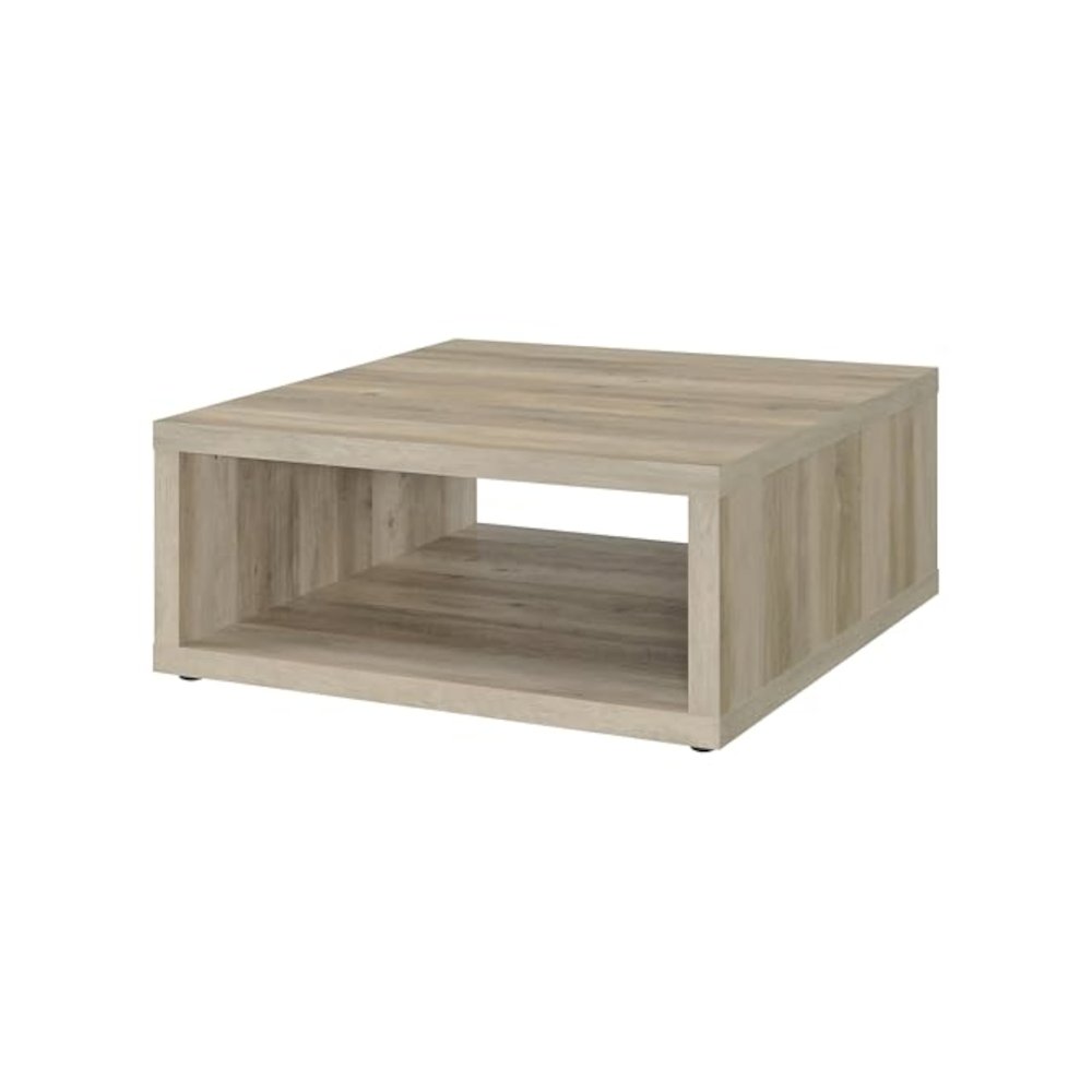 Frisco 2-piece Coffee and End Table Set Distressed Pine. Picture 10