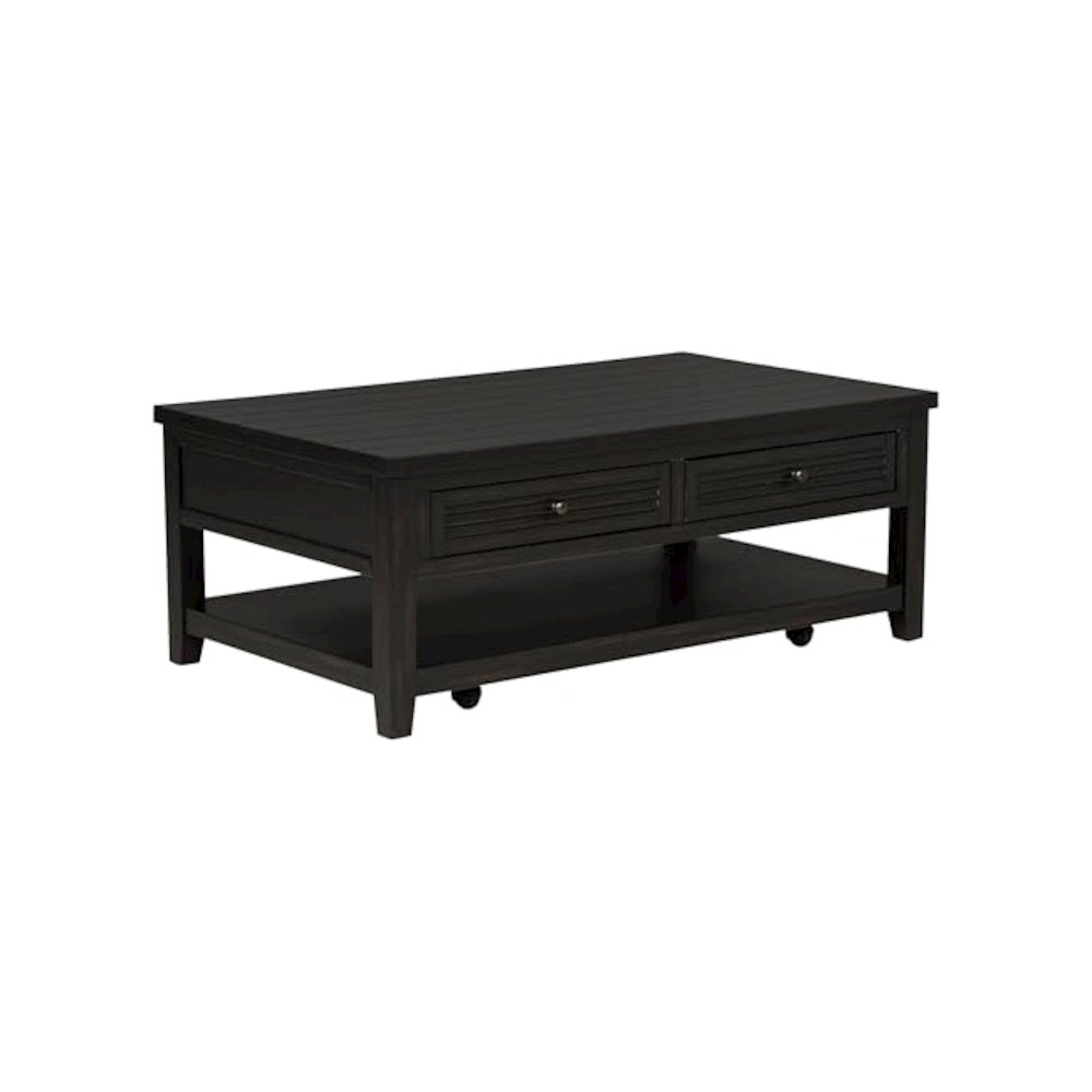 Concord 2-piece Coffee and End Table Set Distressed Java. Picture 8