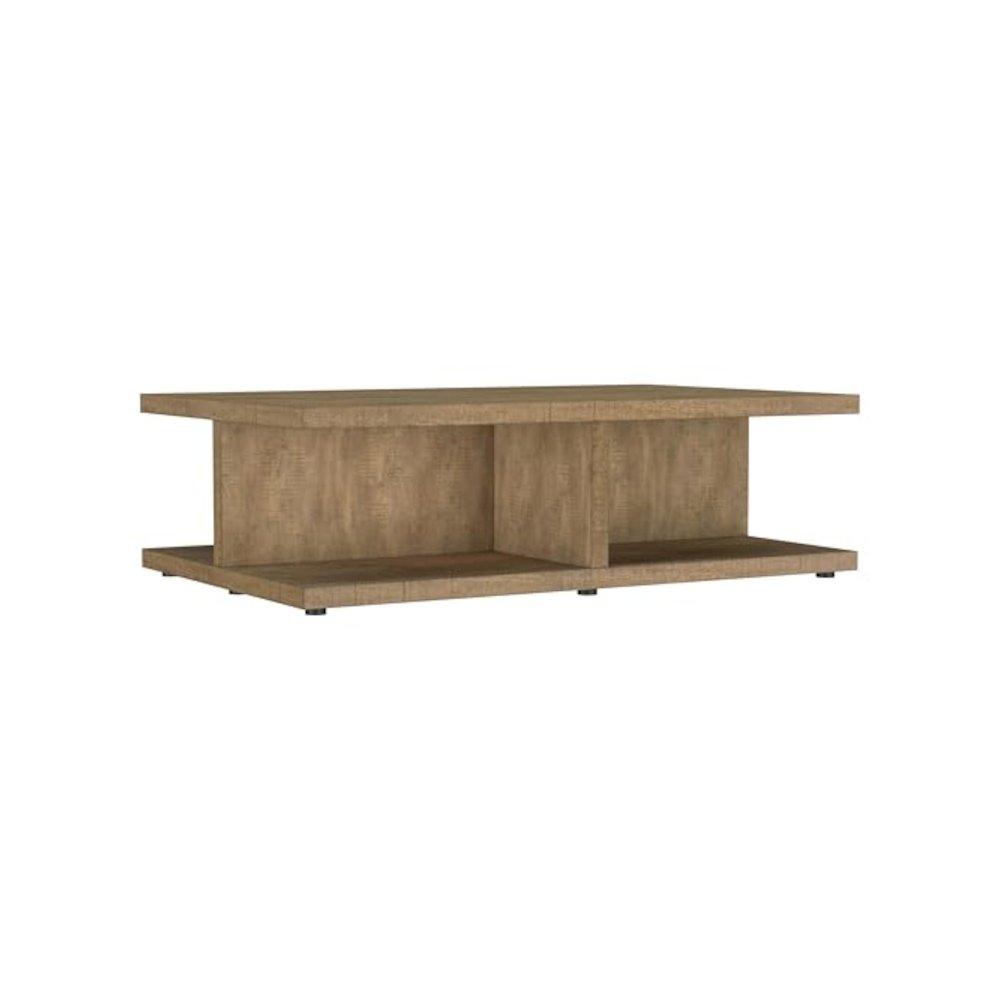 Cortona Square Engineered Wood Cocktail Coffee Table Mango. Picture 1
