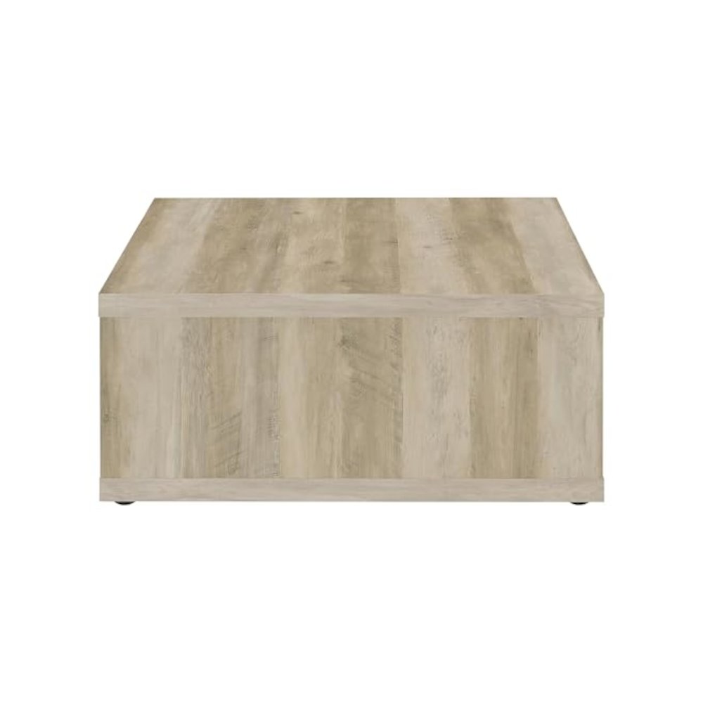 Frisco 2-piece Coffee and End Table Set Distressed Pine. Picture 12