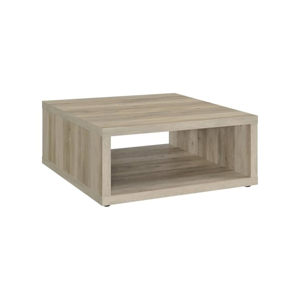 Frisco 2-piece Coffee and End Table Set Distressed Pine. Picture 8
