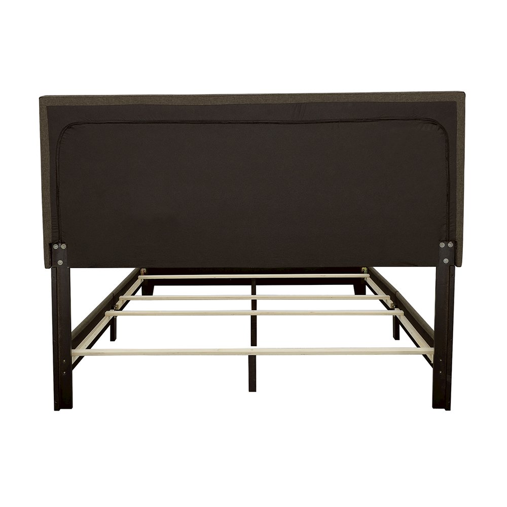 Boyd Upholstered Queen Panel Bed Charcoal. Picture 7