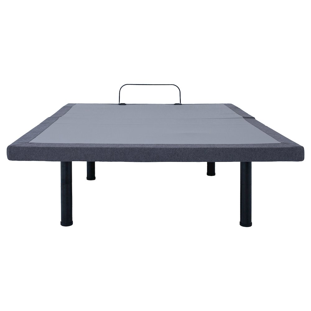 Clara Eastern King Adjustable Bed Base Grey and Black. Picture 10