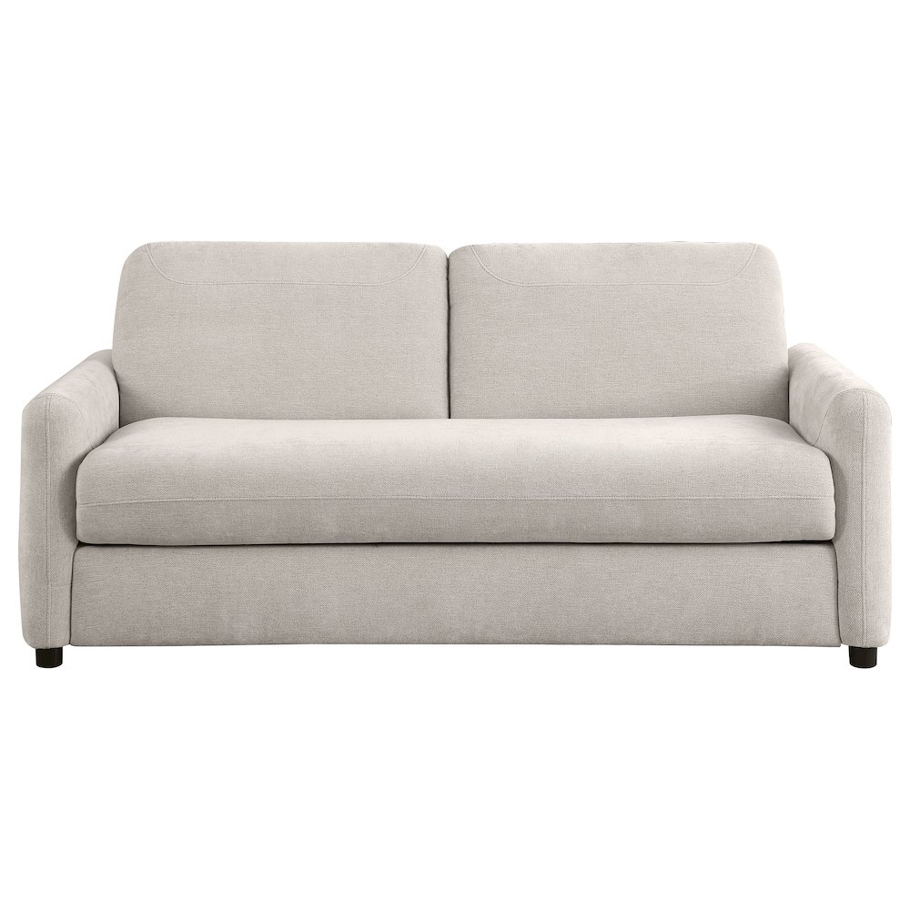 Rylie Upholstered Sofa Sleeper with Queen Mattress Beige. Picture 4