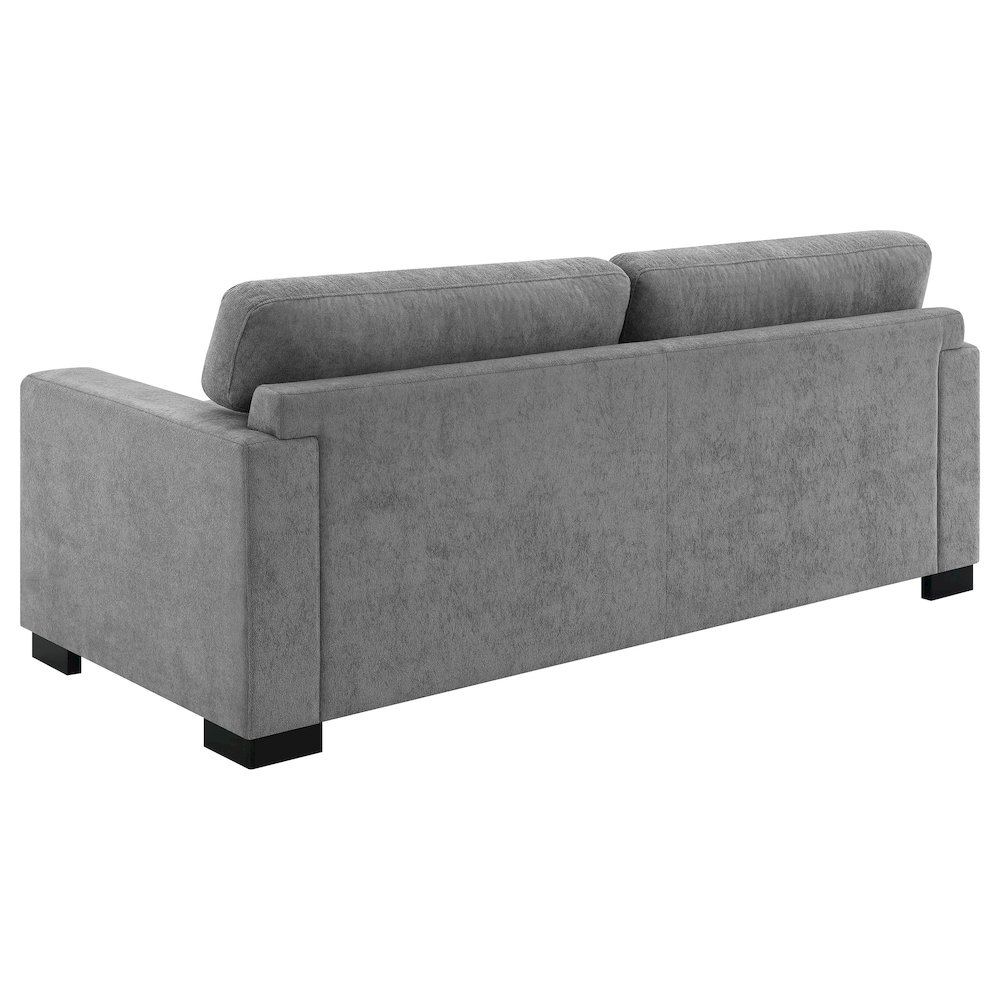 Simpson Upholstered Sofa Sleeper with Queen Mattress Grey. Picture 7