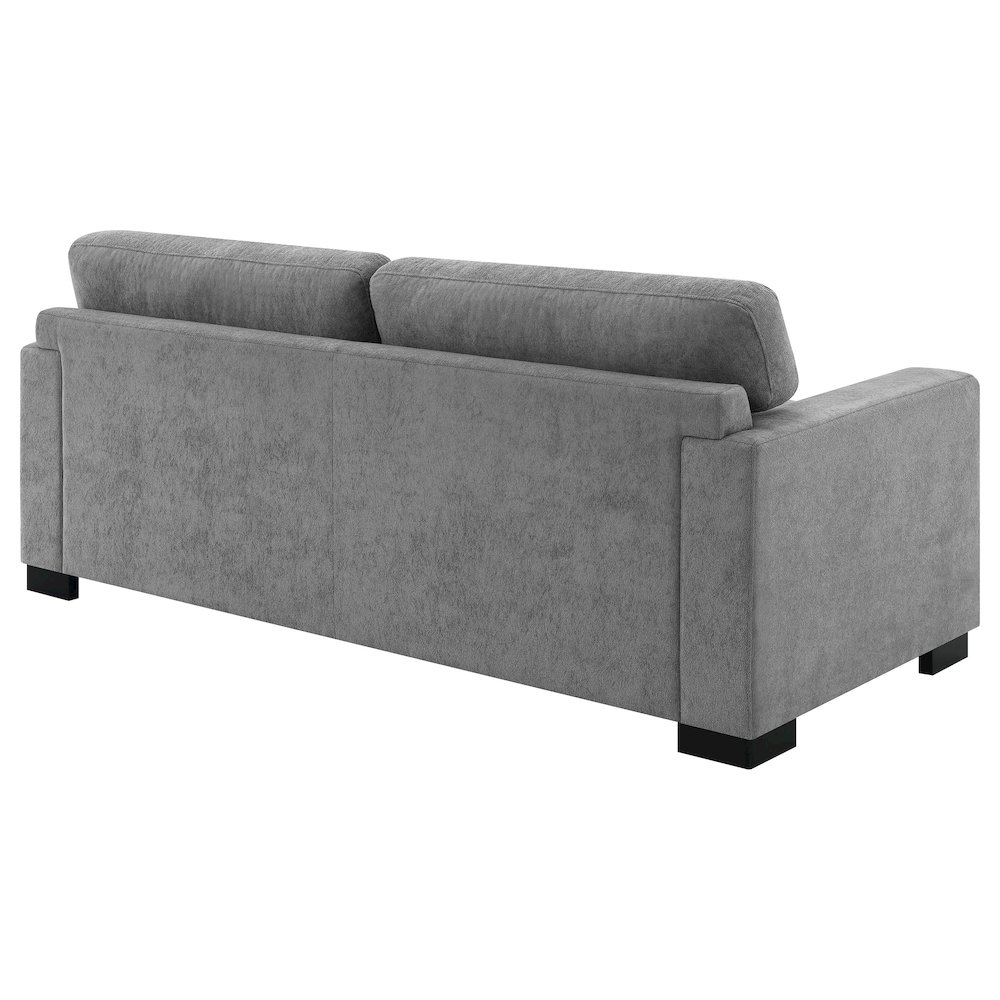Simpson Upholstered Sofa Sleeper with Queen Mattress Grey. Picture 8