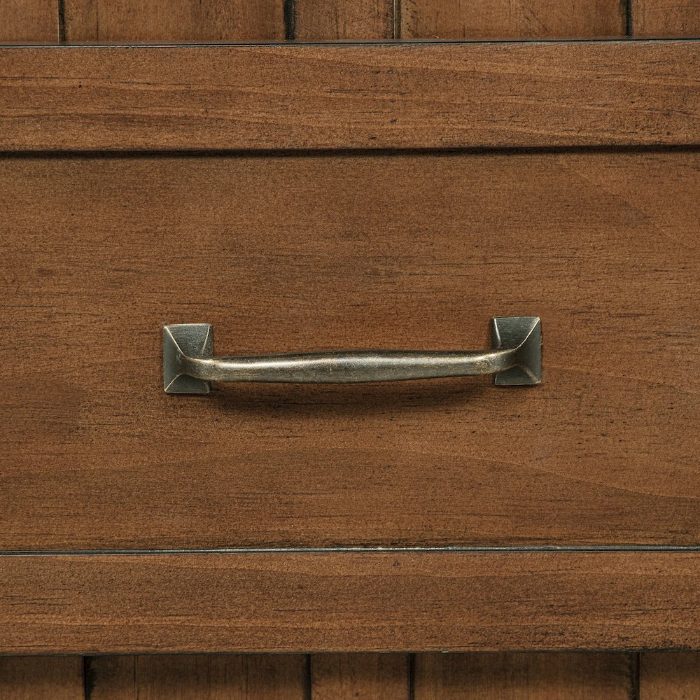 Carlsbad Wood Twin Captains Bed With Trundle Medium Brown. Picture 13