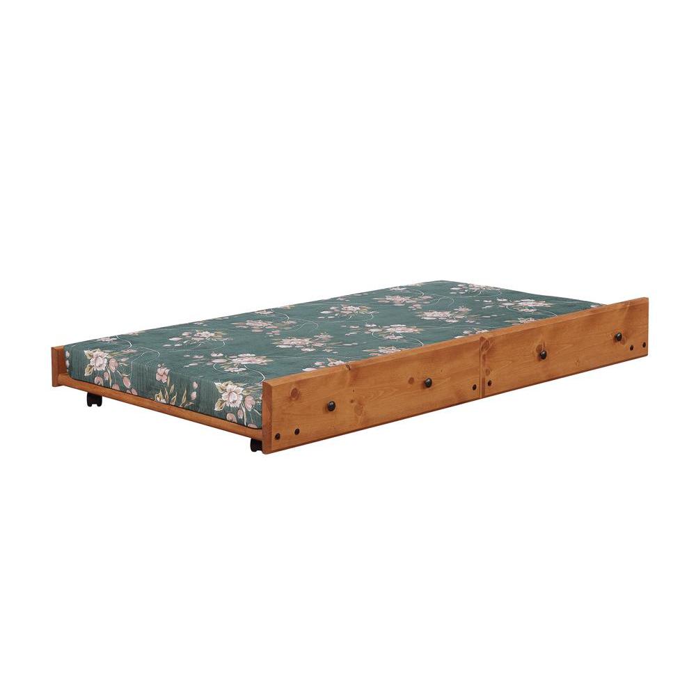 Wrangle Hill Trundle with Bunkie Mattress Amber Wash. Picture 1