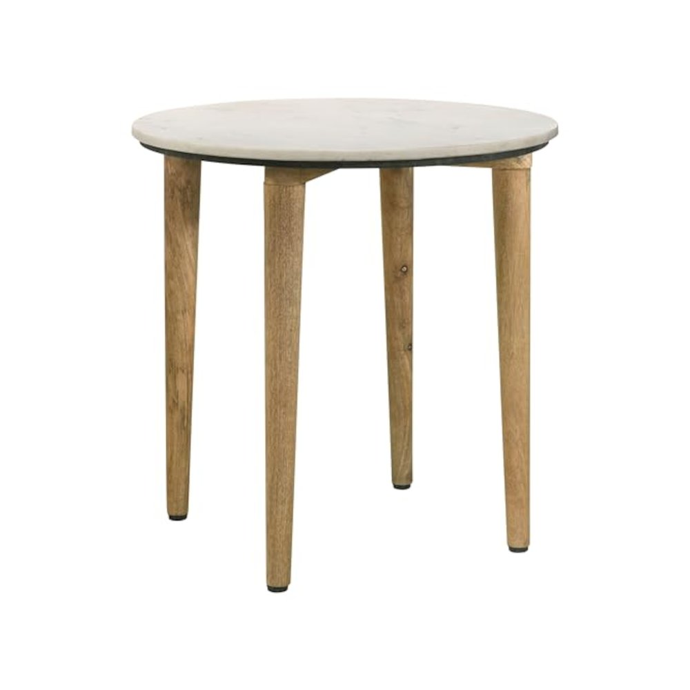 Aldis 2-piece Coffee and End Table Set White. Picture 4