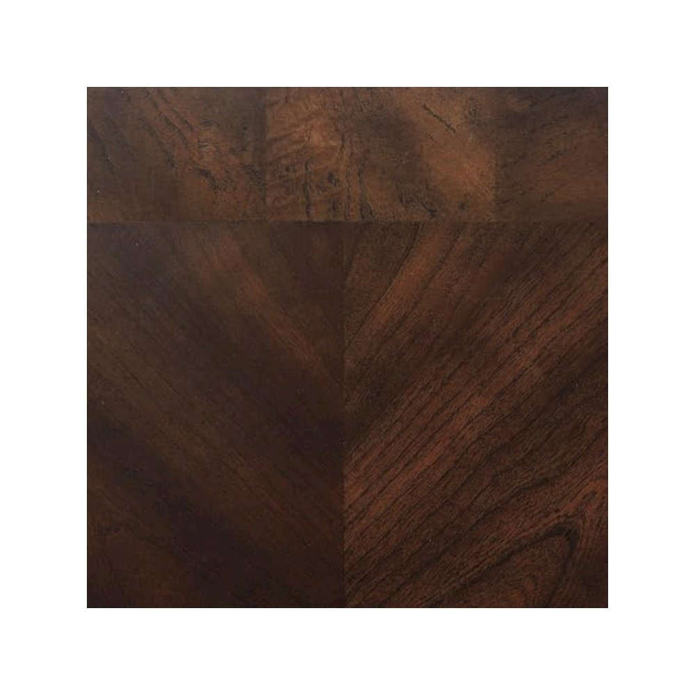 Laney 2-piece Glass Top Coffee and End Table Set Dark Merlot. Picture 8