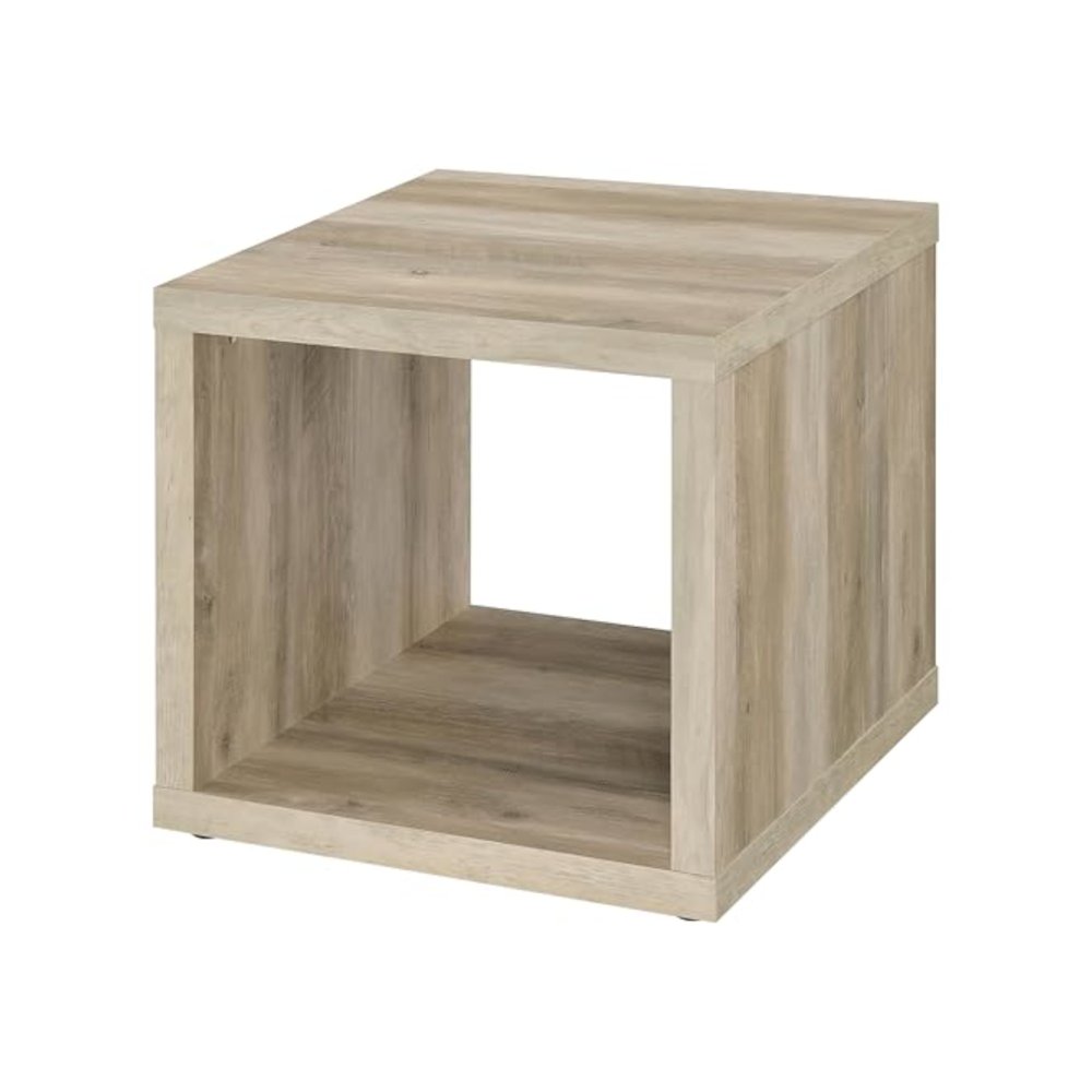 Frisco 2-piece Coffee and End Table Set Distressed Pine. Picture 5