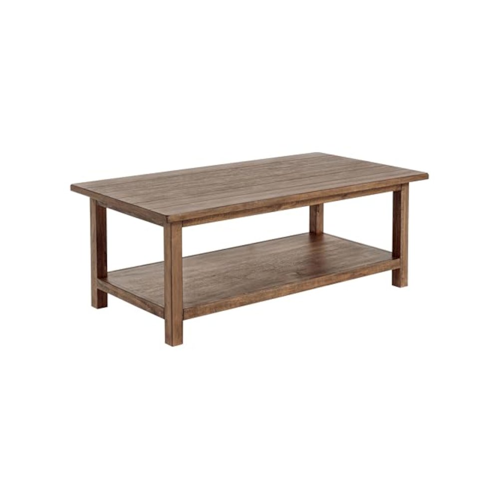 Payne 3-piece Coffee and 1-drawer End Table Set Brown. Picture 8