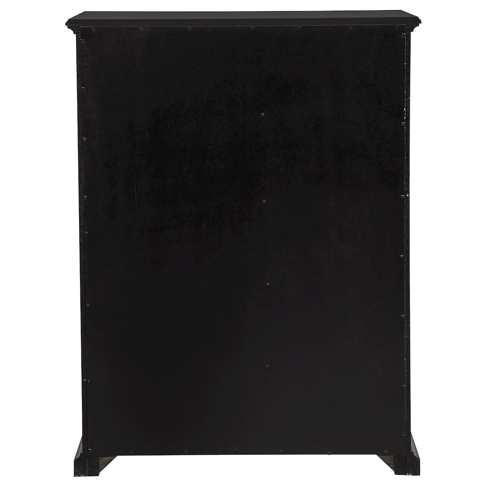 Sumerlin 6-drawer Bedroom Chest of Drawers Black. Picture 8