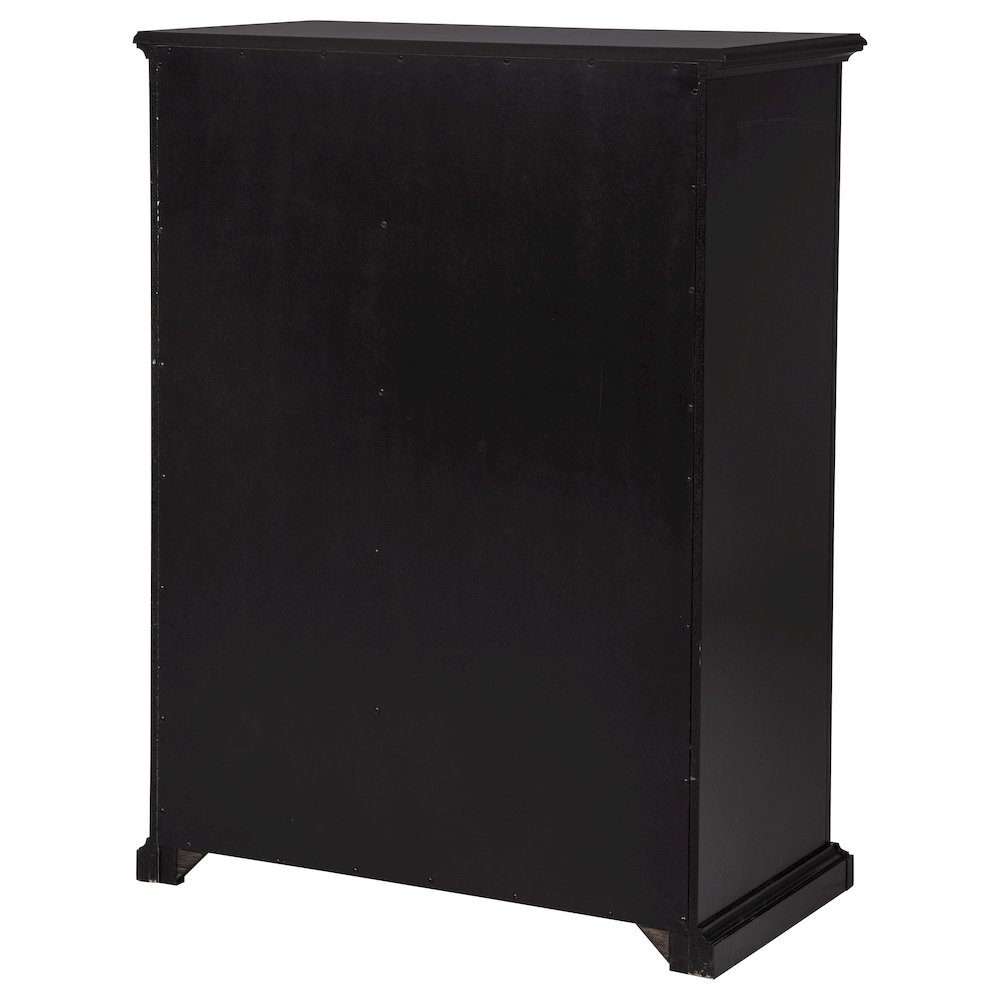 Sumerlin 6-drawer Bedroom Chest of Drawers Black. Picture 9