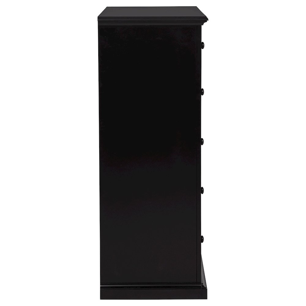 Sumerlin 6-drawer Bedroom Chest of Drawers Black. Picture 10