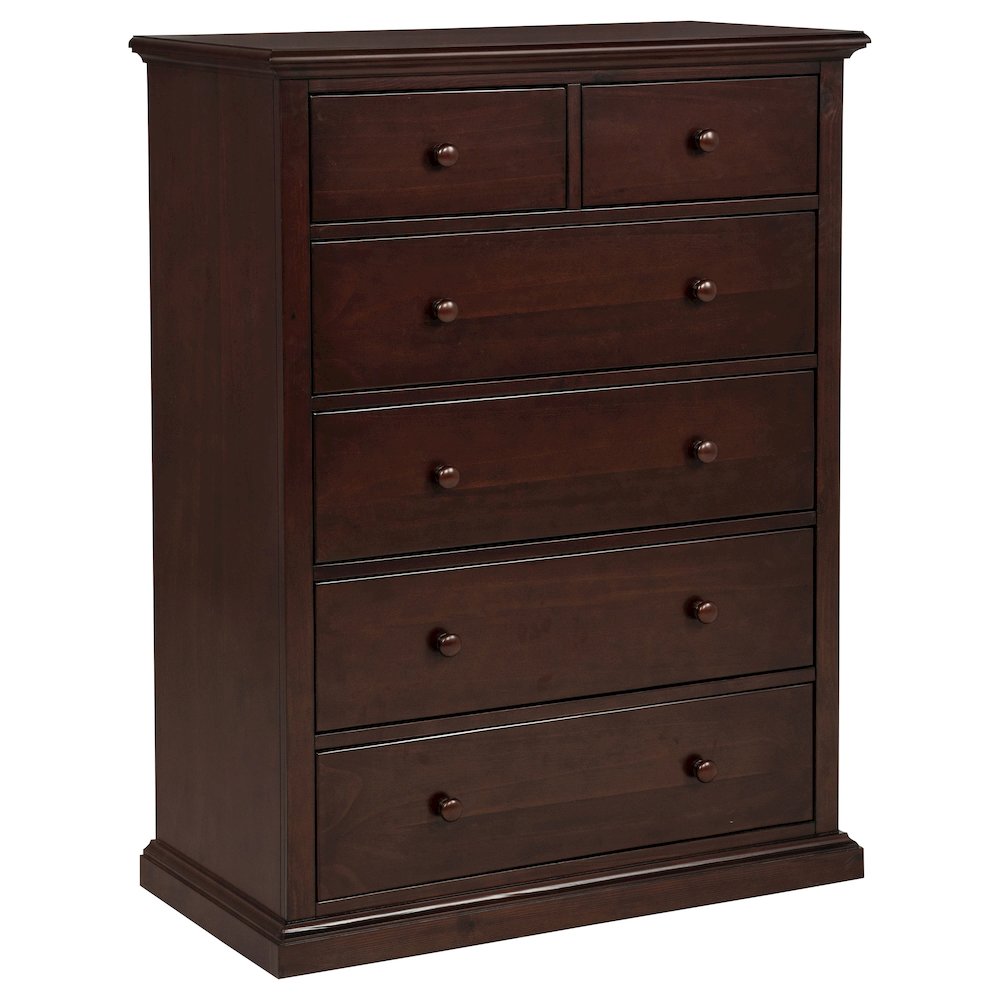 Sumerlin 6-drawer Bedroom Chest of Drawers Cappuccino. Picture 1