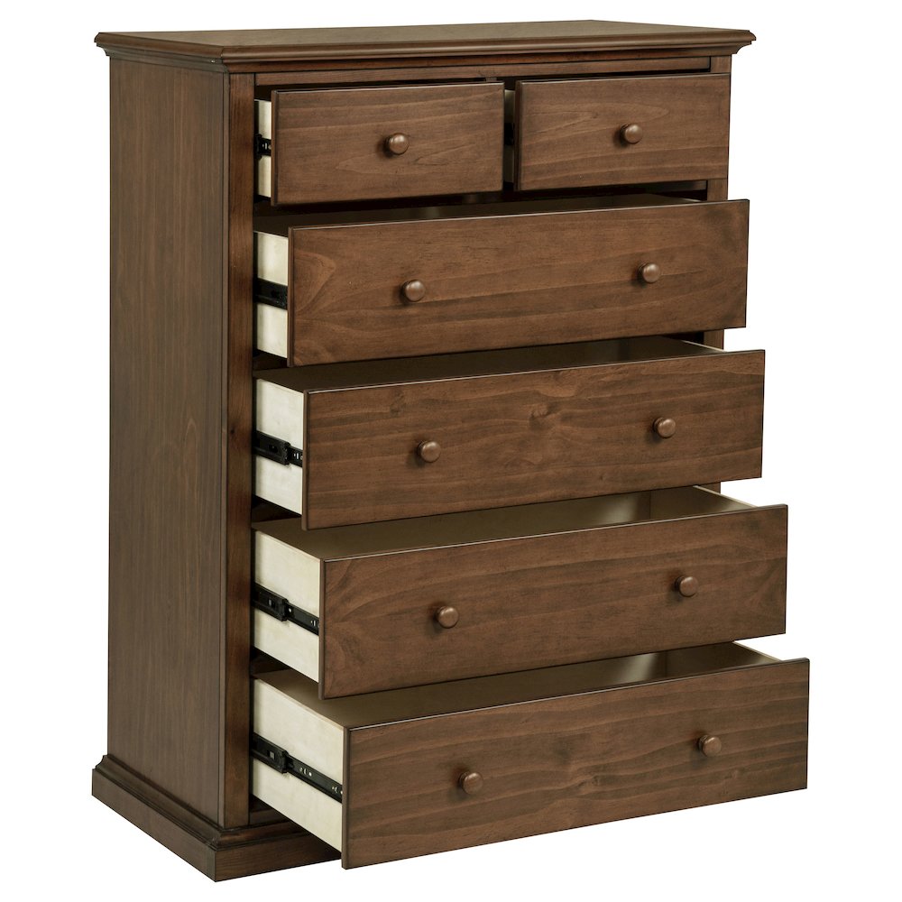 Sumerlin 6-drawer Bedroom Chest of Drawers Medium Brown. Picture 3