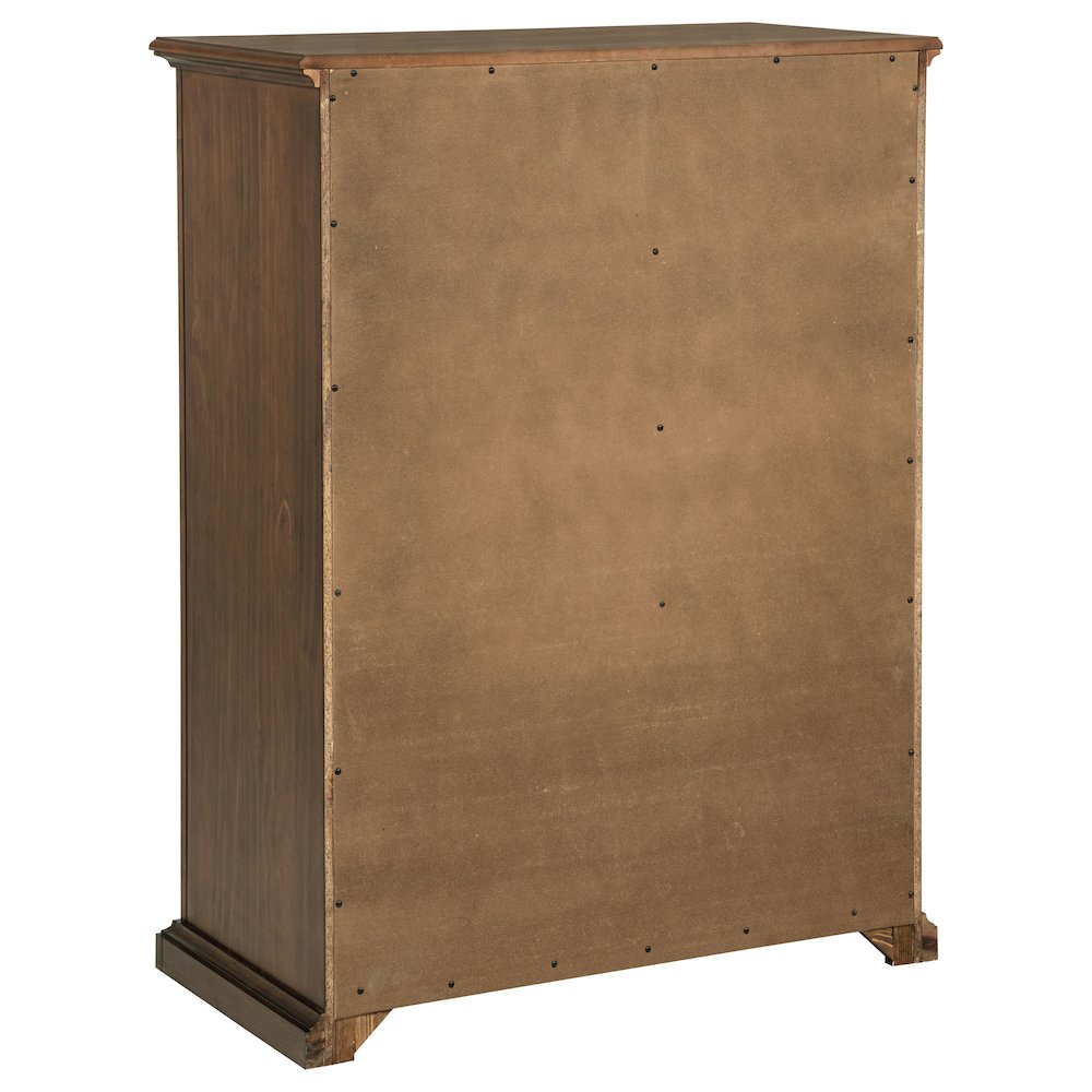 Sumerlin 6-drawer Bedroom Chest of Drawers Medium Brown. Picture 7