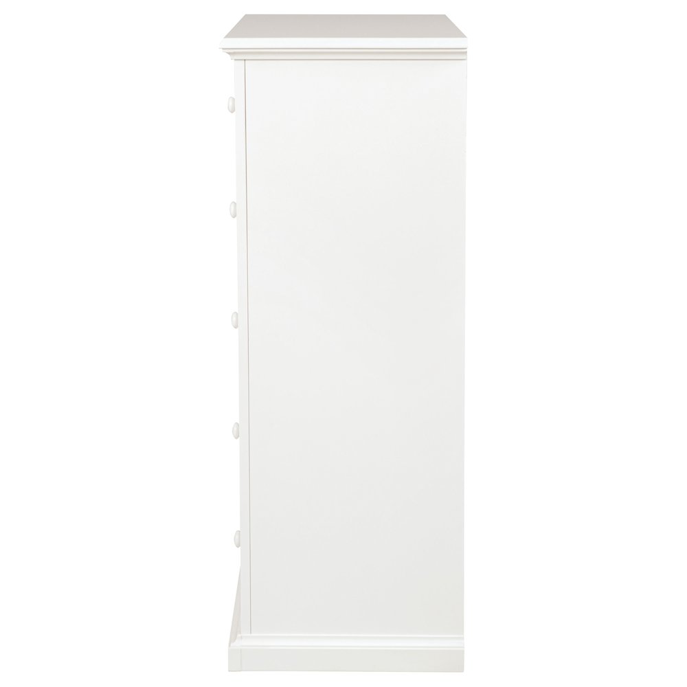 Sumerlin 6-drawer Bedroom Chest of Drawers White. Picture 6