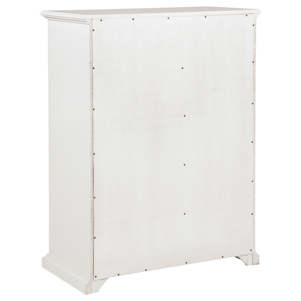 Sumerlin 6-drawer Bedroom Chest of Drawers White. Picture 7