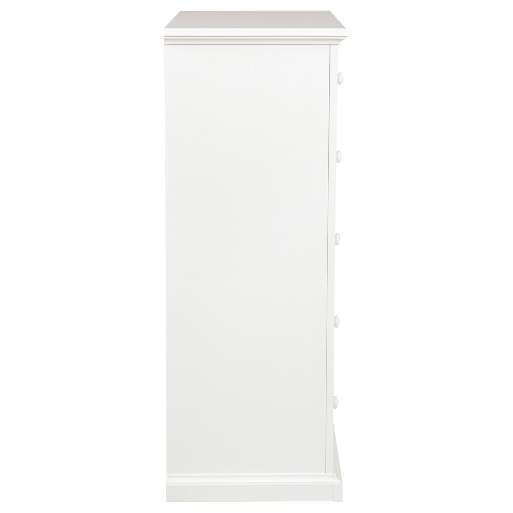 Sumerlin 6-drawer Bedroom Chest of Drawers White. Picture 10