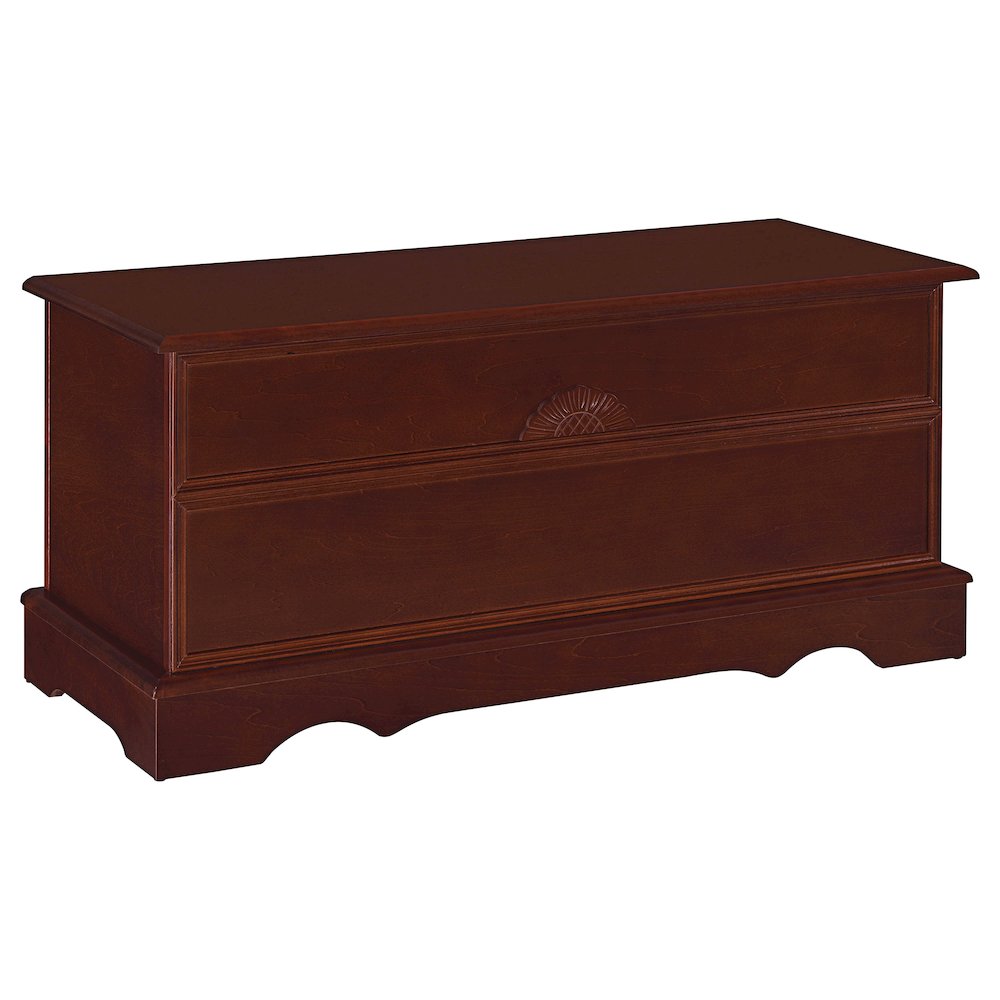 Paula Cedar Chest Warm Brown. Picture 1